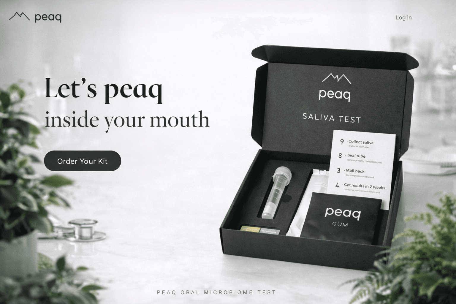 Oravi oral microbiome kit